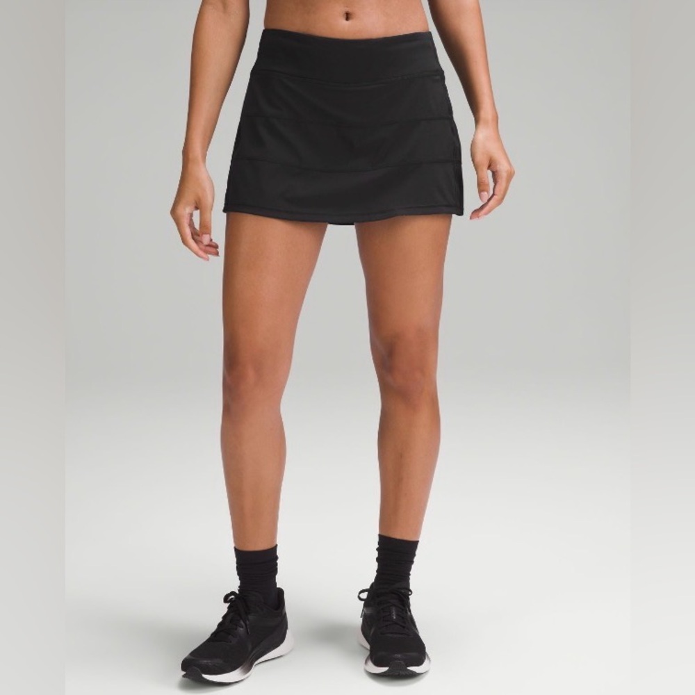 Pace rival mid rise skirt- lululemon